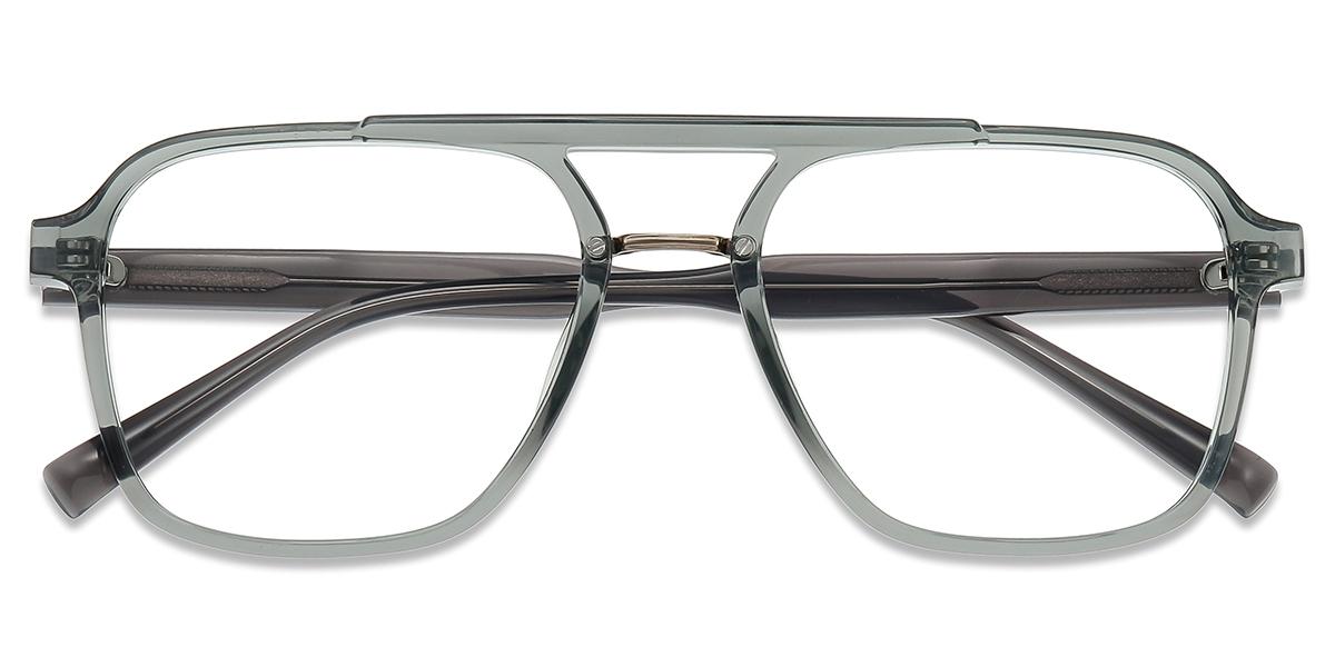 Unisex full frame Acetate & Metal eyeglasses | Firmoo.com