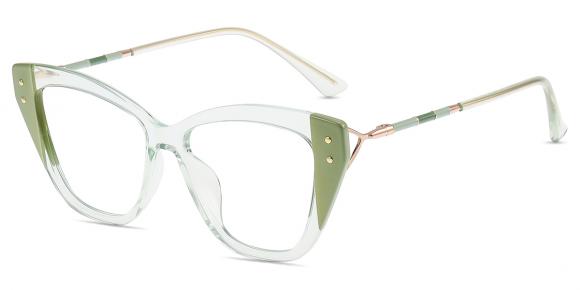 Women's full frame TR & Metal eyeglasses | Firmoo.com
