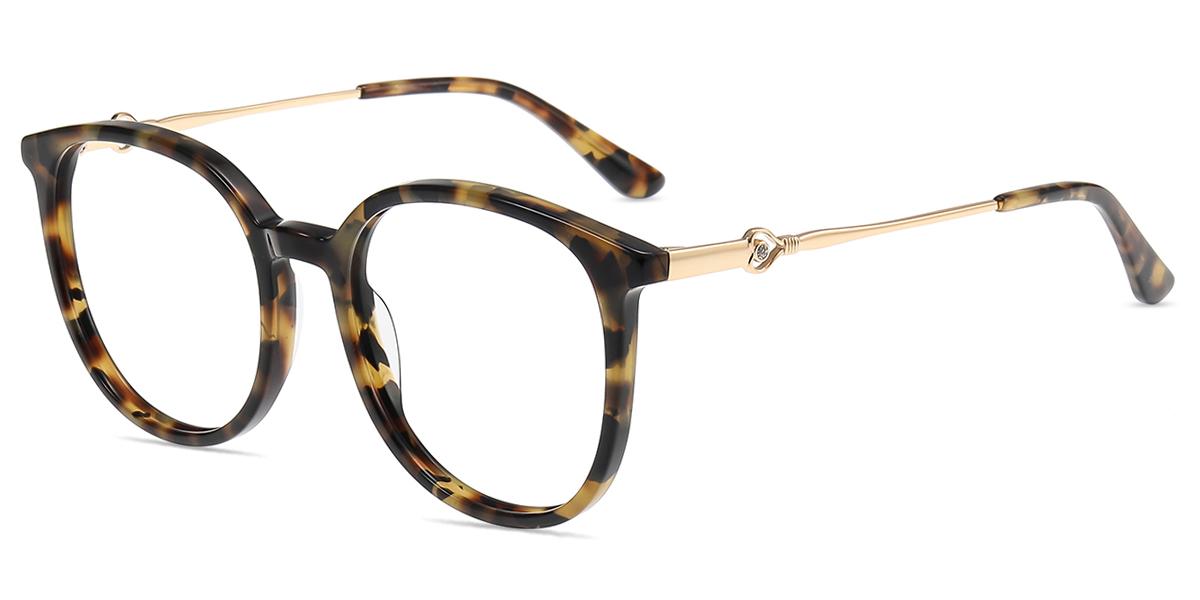 Women's full frame Acetate & Metal eyeglasses | Firmoo.com