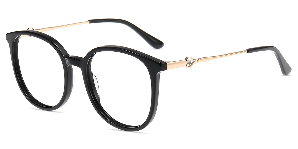 Women's full frame Acetate & Metal eyeglasses | Firmoo.com