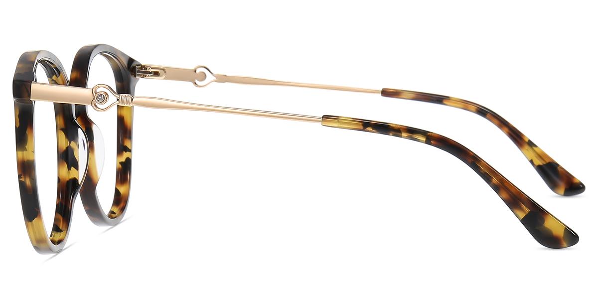 Women's full frame Acetate & Metal eyeglasses | Firmoo.com