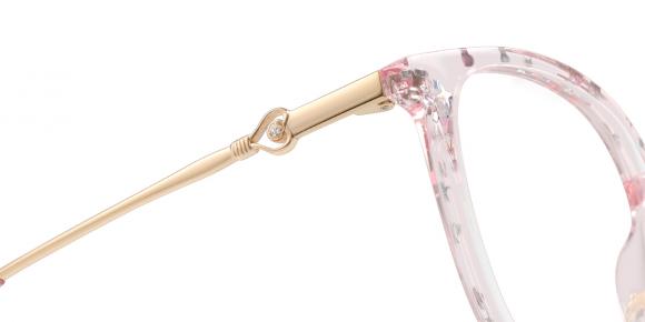 Women's full frame Acetate & Metal eyeglasses | Firmoo.com