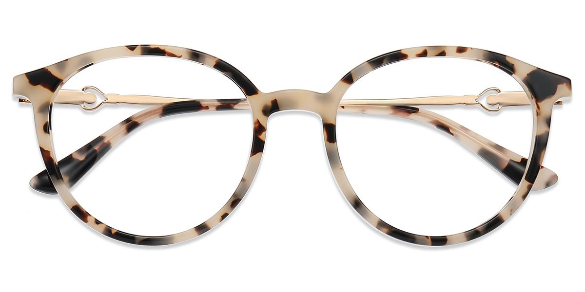 Women's full frame Acetate & Metal eyeglasses | Firmoo.com