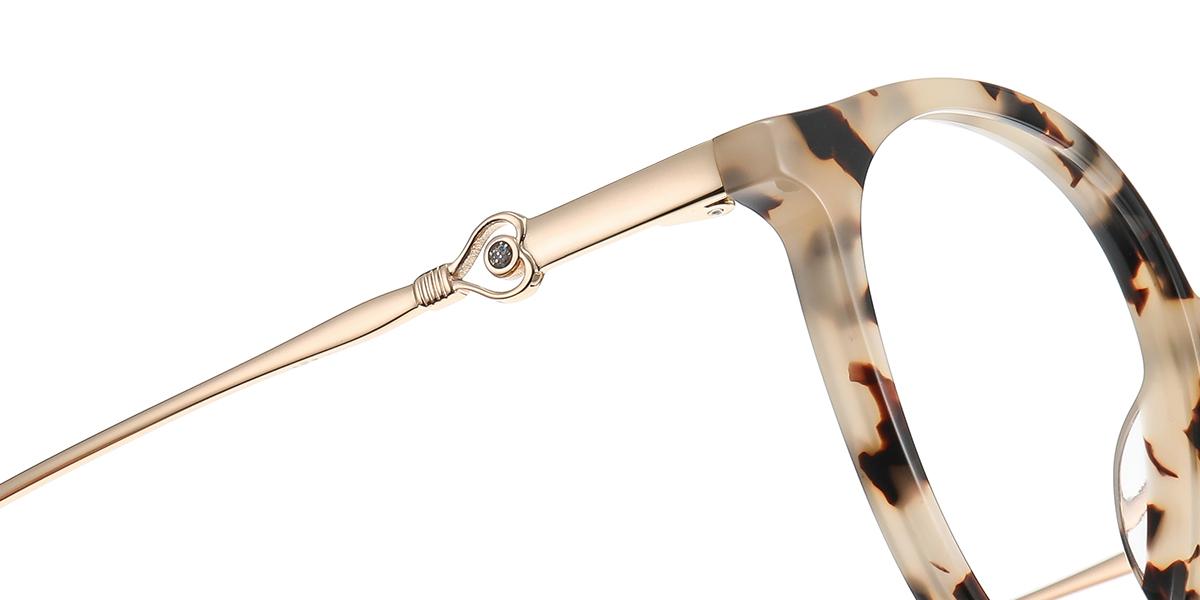 Women's full frame Acetate & Metal eyeglasses | Firmoo.com