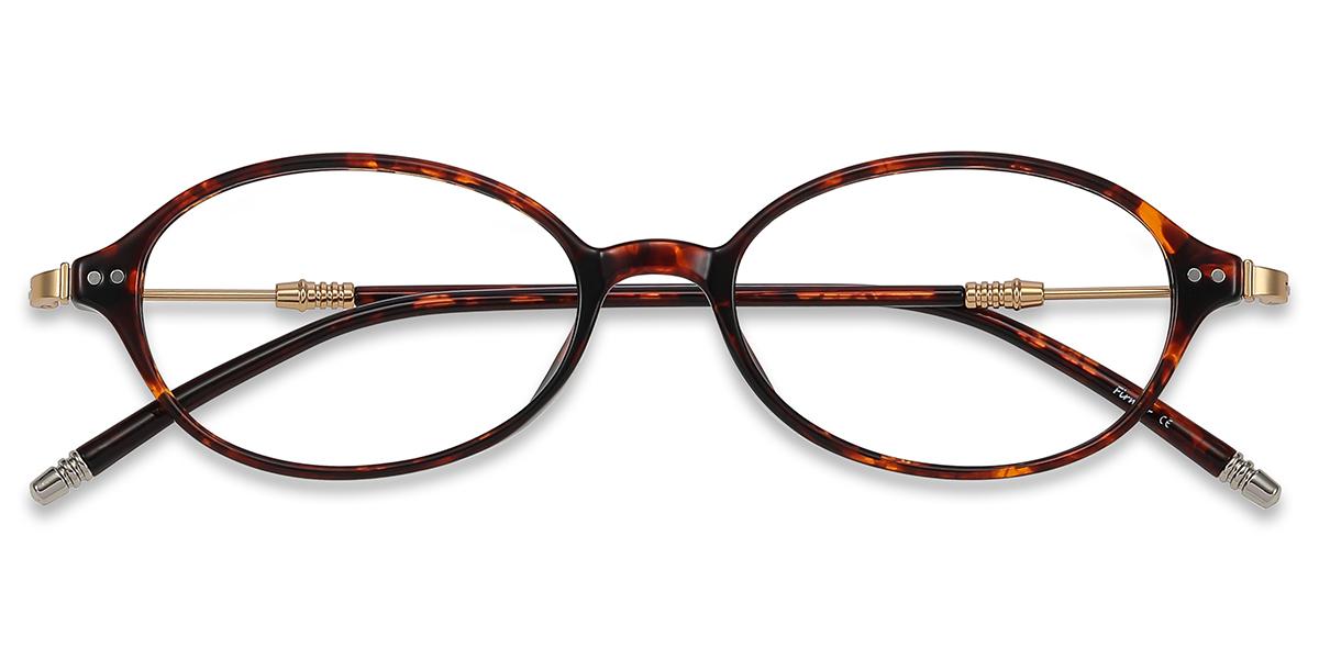 Women's full frame TR & Metal eyeglasses | Firmoo.com