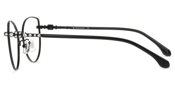 Women's full frame Metal & TR eyeglasses | Firmoo.com