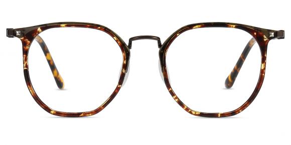 Women's full frame TR & Metal eyeglasses | Firmoo.com