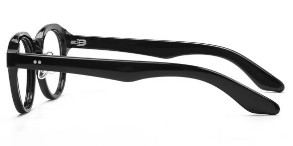 Unisex Glasses Medium TR18449 | Black Tr Round Frame | Firmoo UK