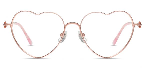 Women's full frame Metal eyeglasses | Firmoo.com