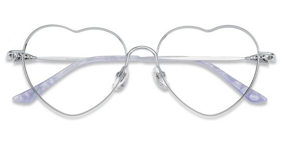 Women's full frame Metal eyeglasses | Firmoo.com
