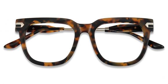 Unisex full frame Acetate & Metal eyeglasses | Firmoo.com