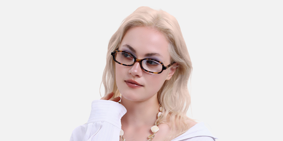 Women's full frame Acetate eyeglasses | Firmoo.com