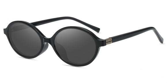 Occhiali da sole Unisex S42737 | Occhiali Ovali Tartarugati in Tr | Firmoo IT