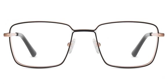 Men's full frame Metal eyeglasses | Firmoo.com