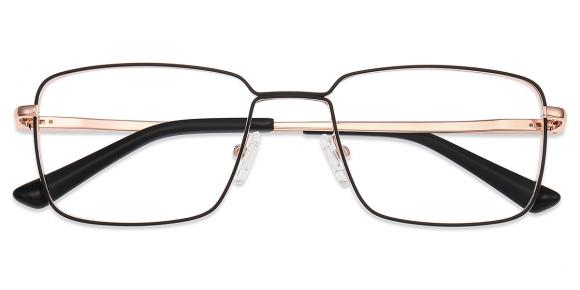 Men's full frame Metal eyeglasses | Firmoo.com