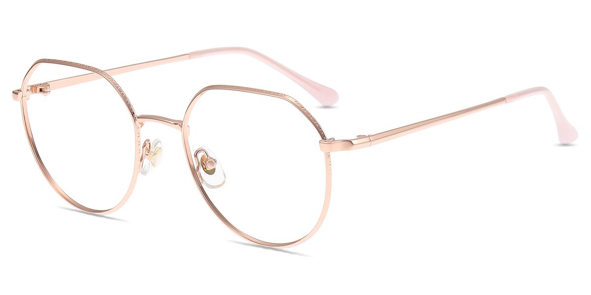 Women's full frame Metal eyeglasses | Firmoo.com