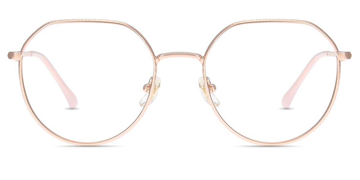 Women's full frame Metal eyeglasses | Firmoo.com