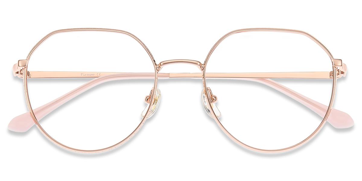 Women's full frame Metal eyeglasses | Firmoo.com