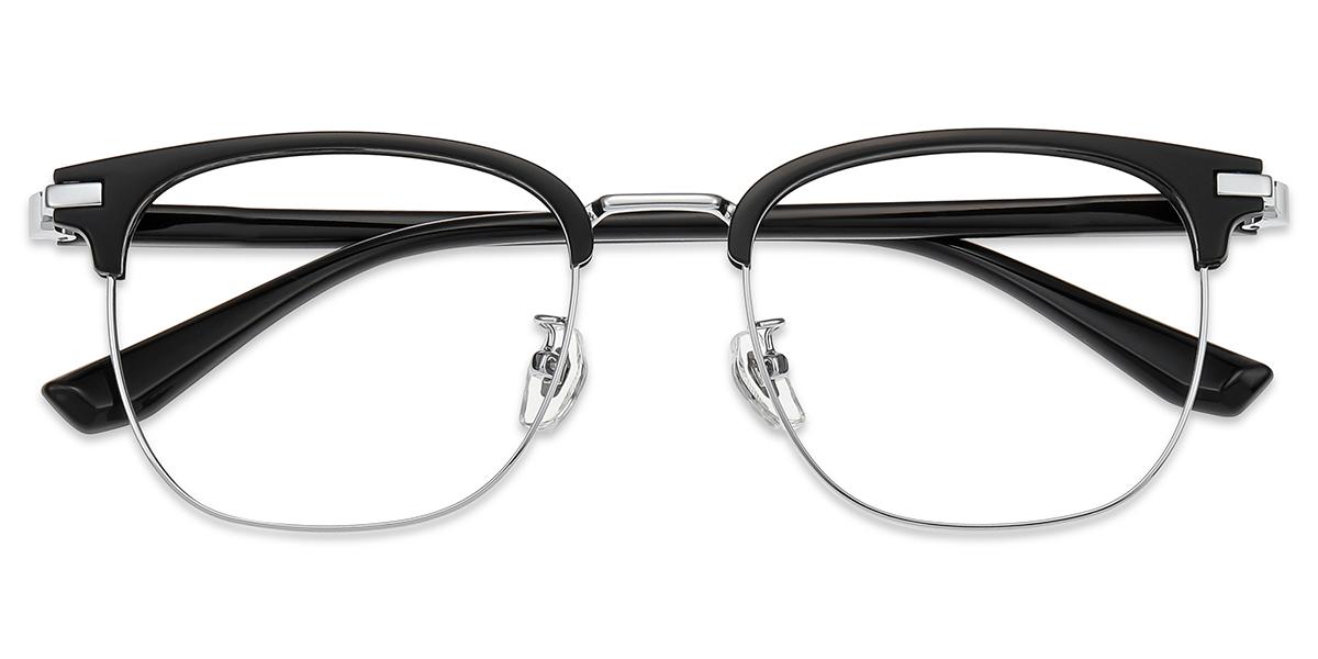 Men's full frame TR & Metal eyeglasses | Firmoo.com