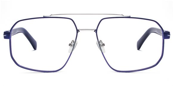 Unisex full frame Metal & Acetate eyeglasses | Firmoo.com