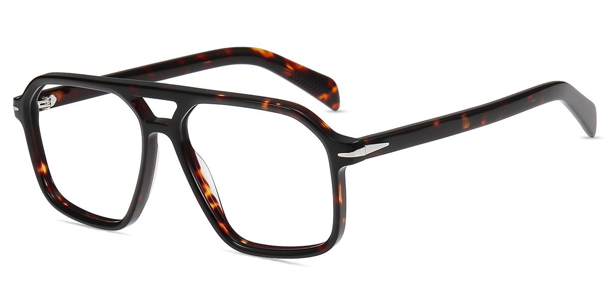Unisex full frame Acetate eyeglasses | Firmoo.com