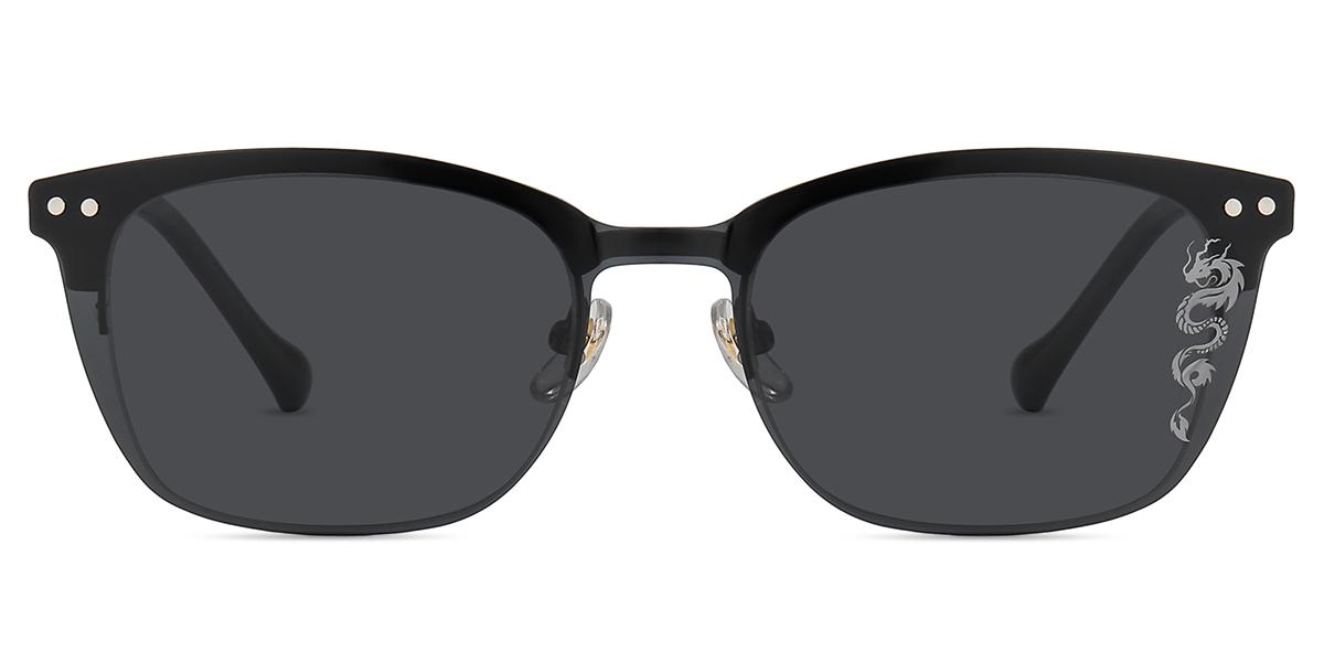 Women's semi-rimless TR & Metal eyeglasses | Firmoo.com