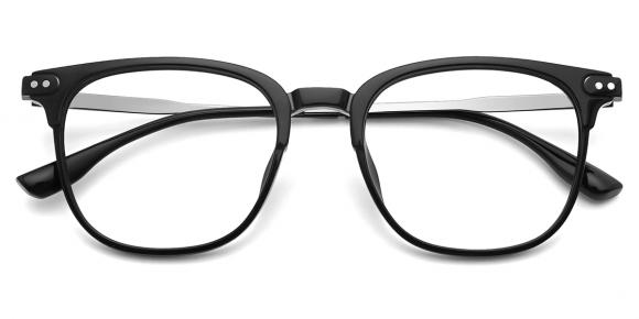 Unisex full frame Acetate & Metal eyeglasses | Firmoo.com