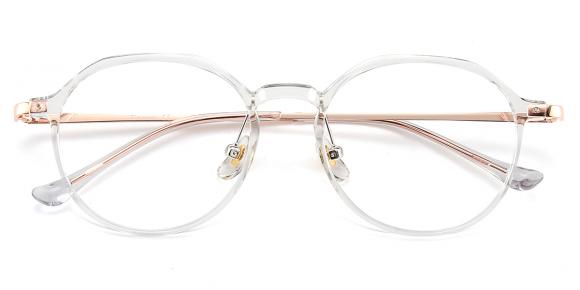 Women's full frame TR & Metal eyeglasses | Firmoo.com