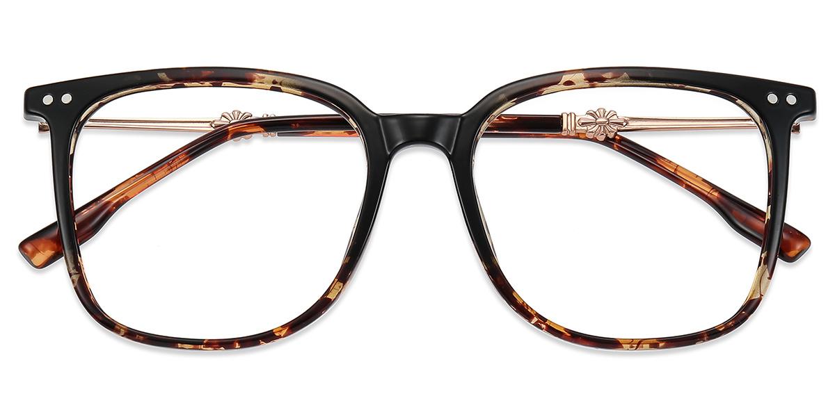 Women's full frame TR & Metal eyeglasses | Firmoo.com