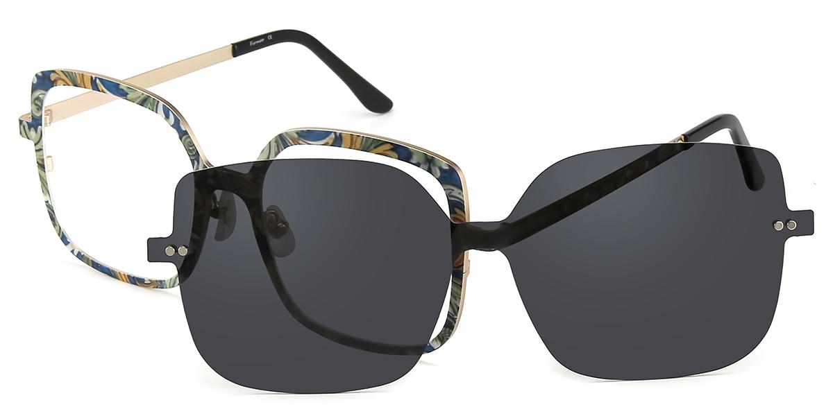 Women's full frame Metal eyeglasses | Firmoo.com