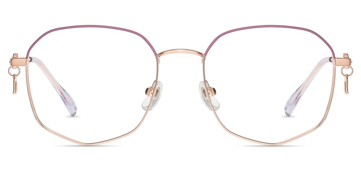 Women's full frame Metal eyeglasses | Firmoo.com