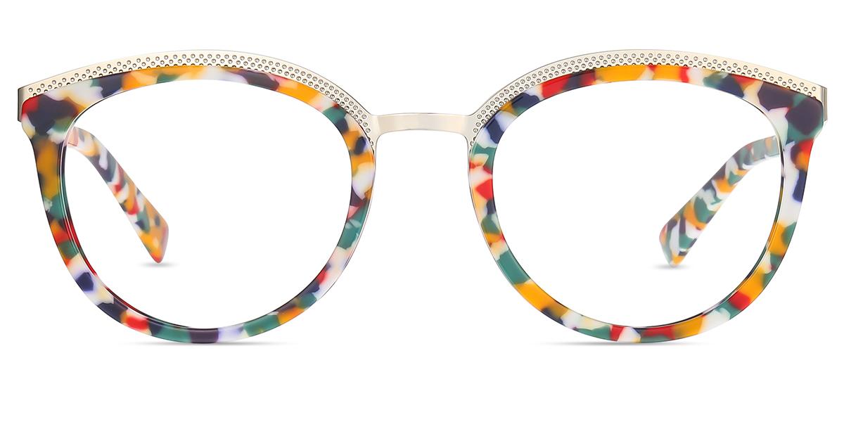 Women's full frame Acetate & Metal eyeglasses | Firmoo.com