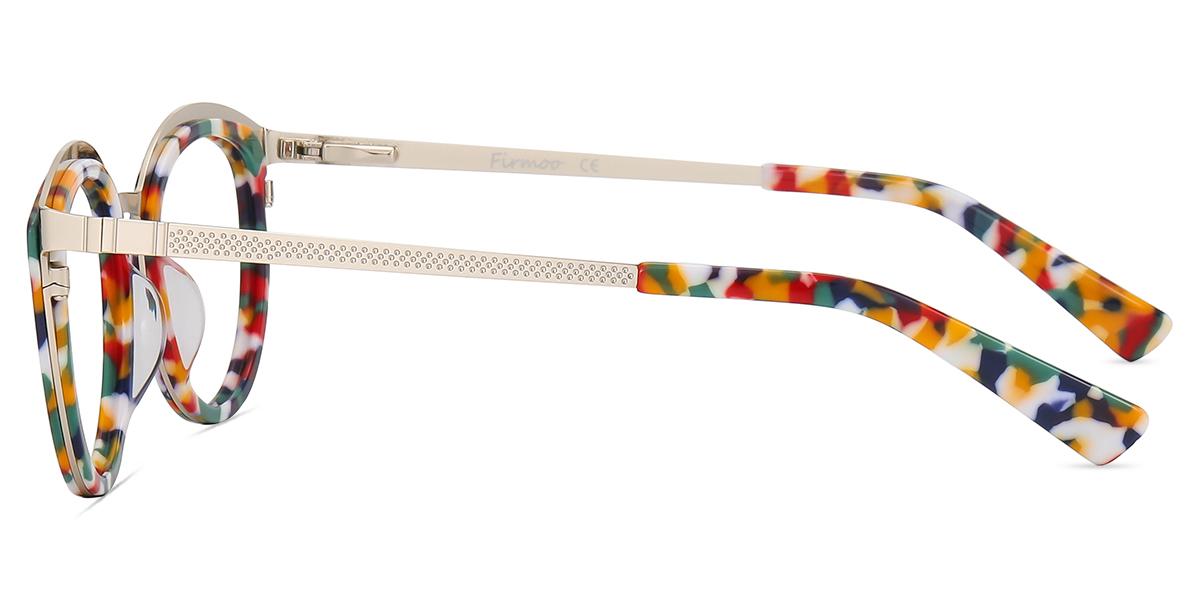 Women's full frame Acetate & Metal eyeglasses | Firmoo.com