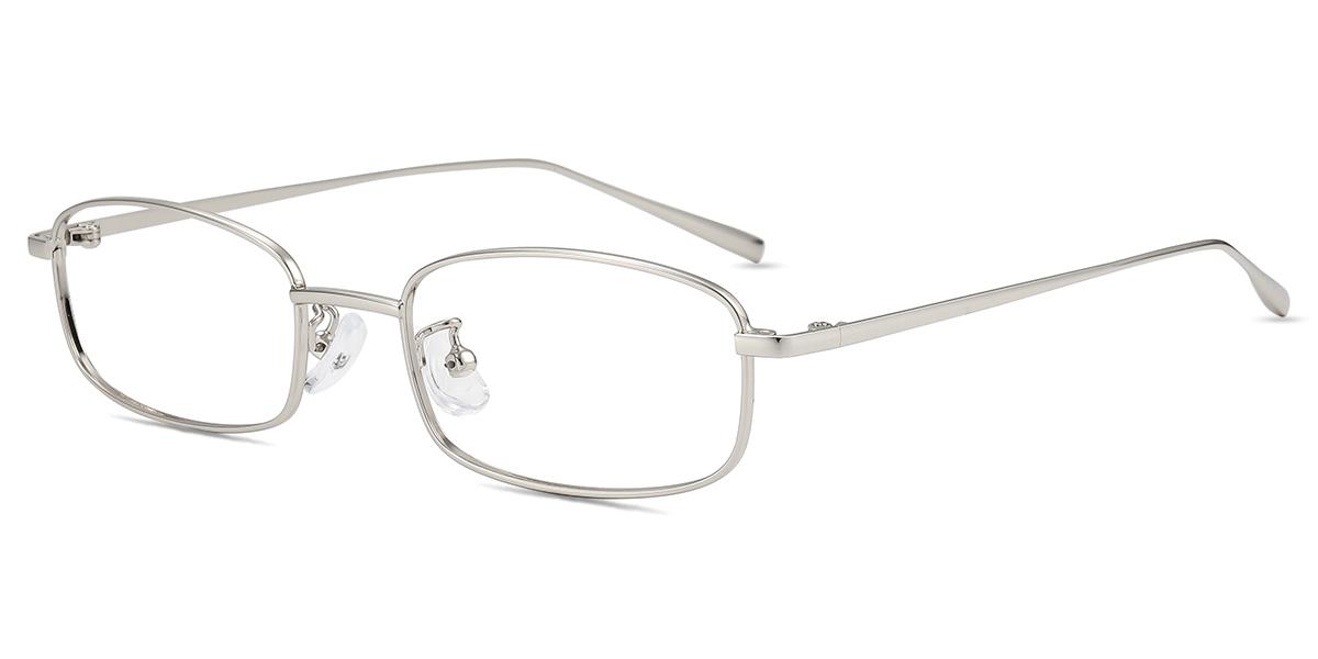 Unisex full frame Metal eyeglasses | Firmoo.com