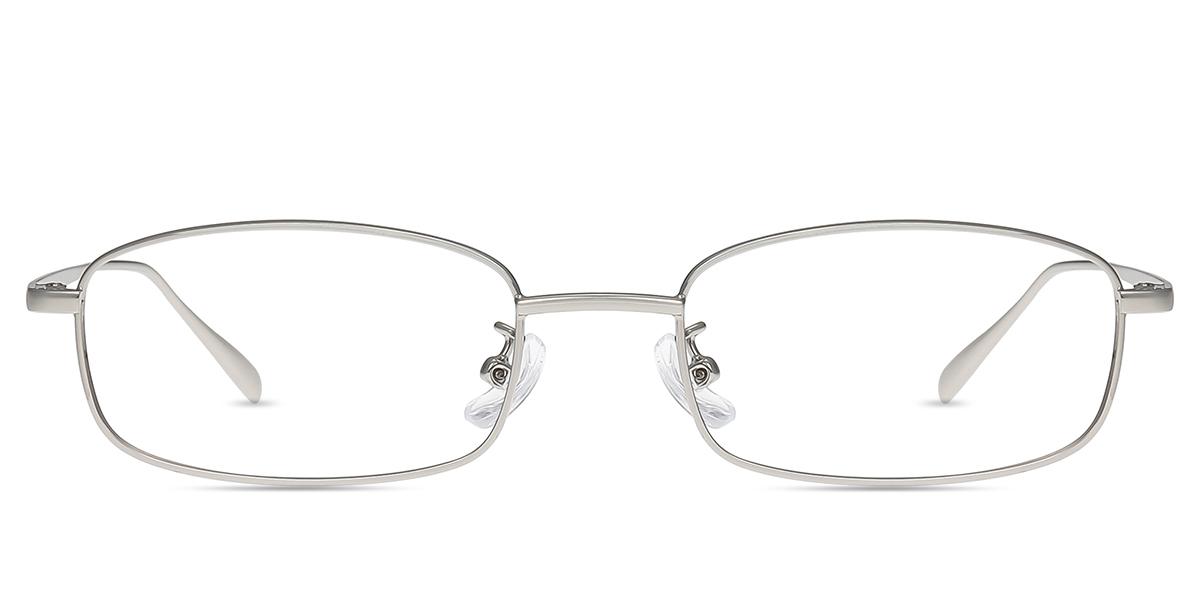 Unisex full frame Metal eyeglasses | Firmoo.com
