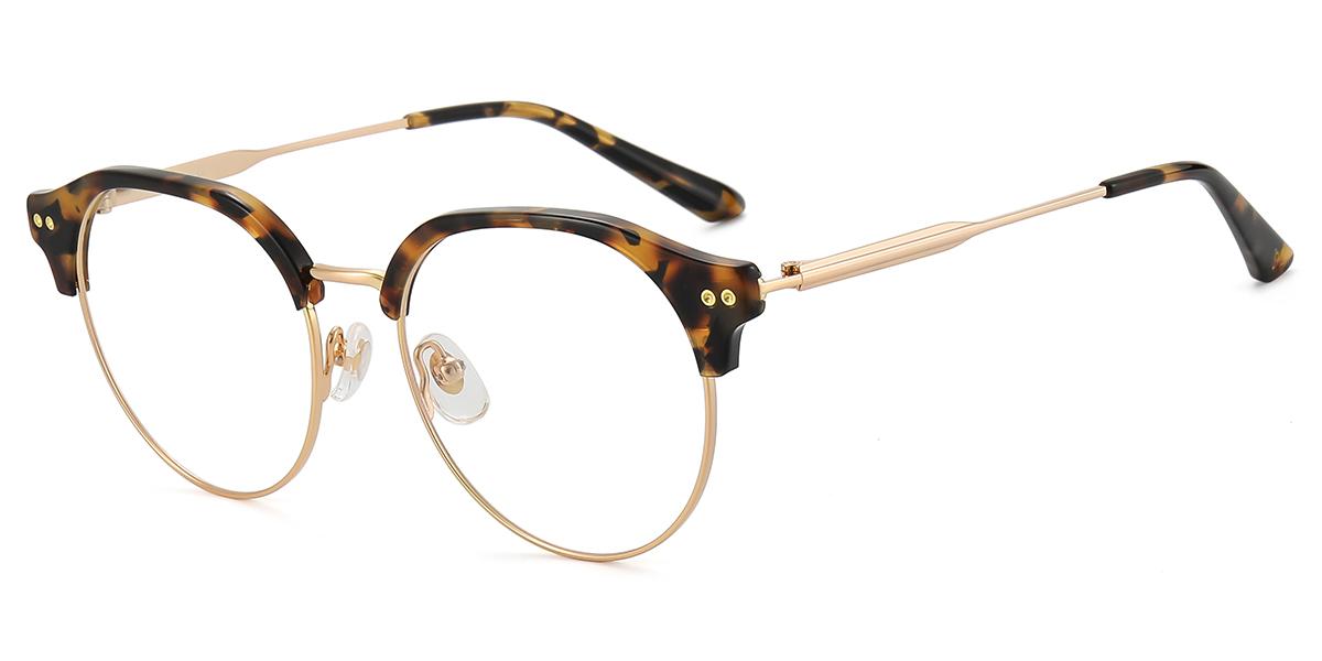 Women's full frame Metal & Acetate eyeglasses | Firmoo.com
