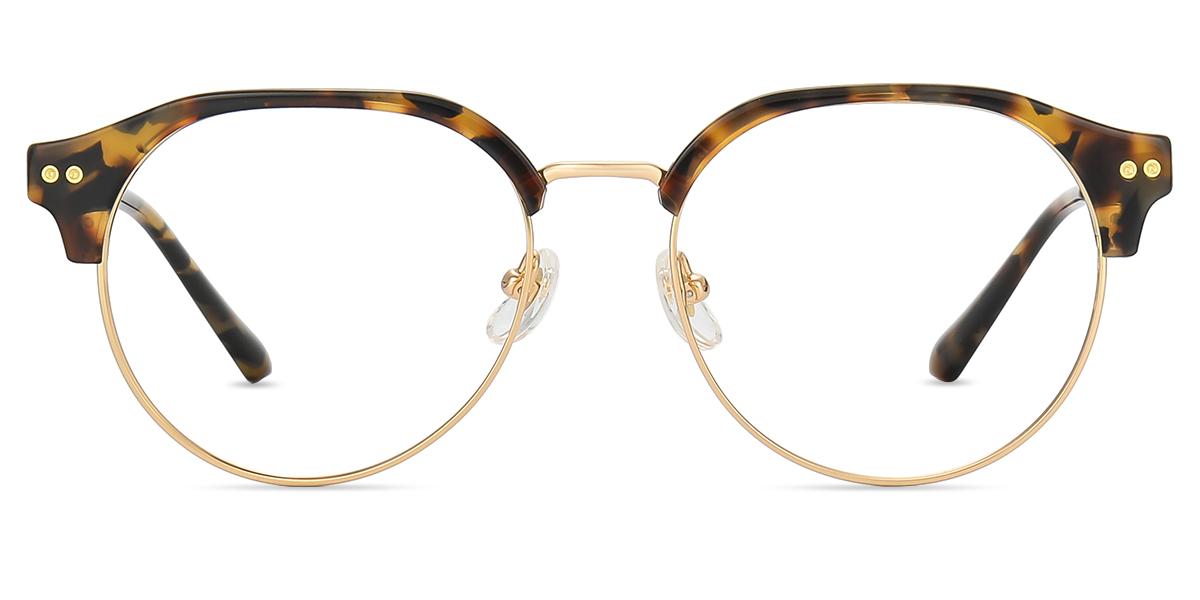 Women's full frame Metal & Acetate eyeglasses | Firmoo.com