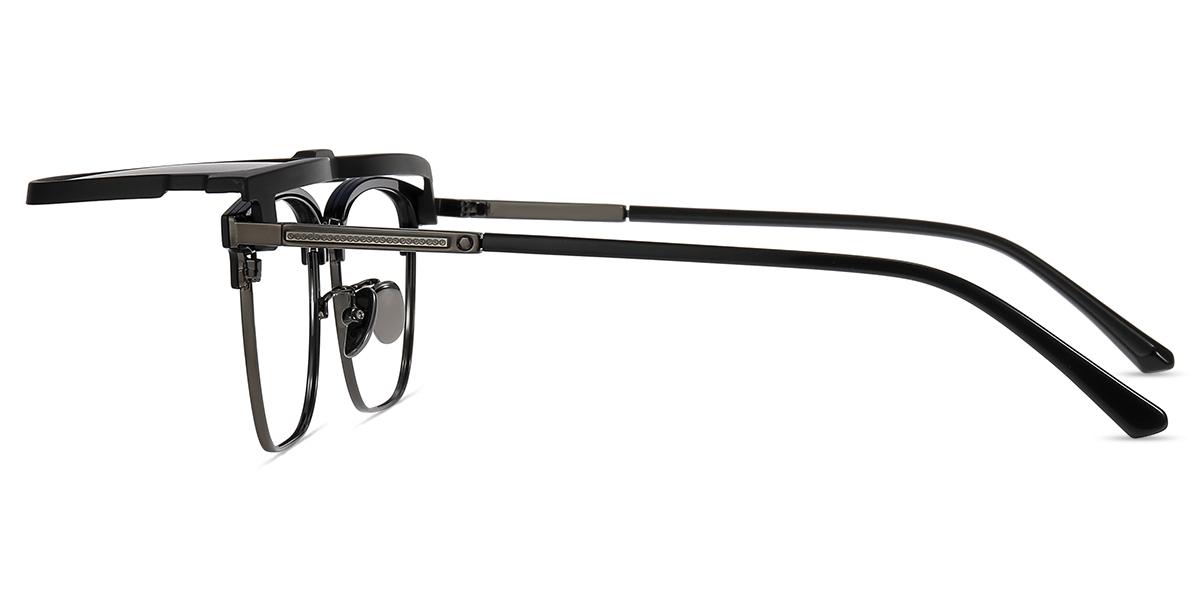 Unisex full frame Metal & TR eyeglasses | Firmoo.com