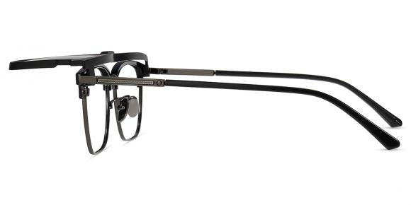 Unisex full frame Metal & TR eyeglasses | Firmoo.com