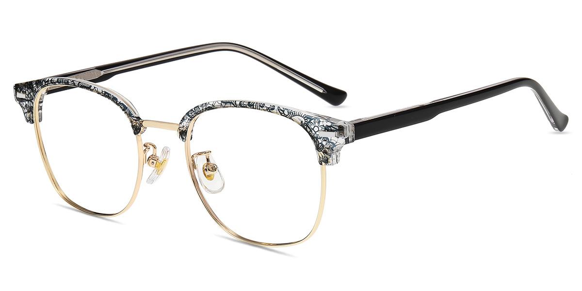 Women's full frame TR & Metal eyeglasses | Firmoo.com