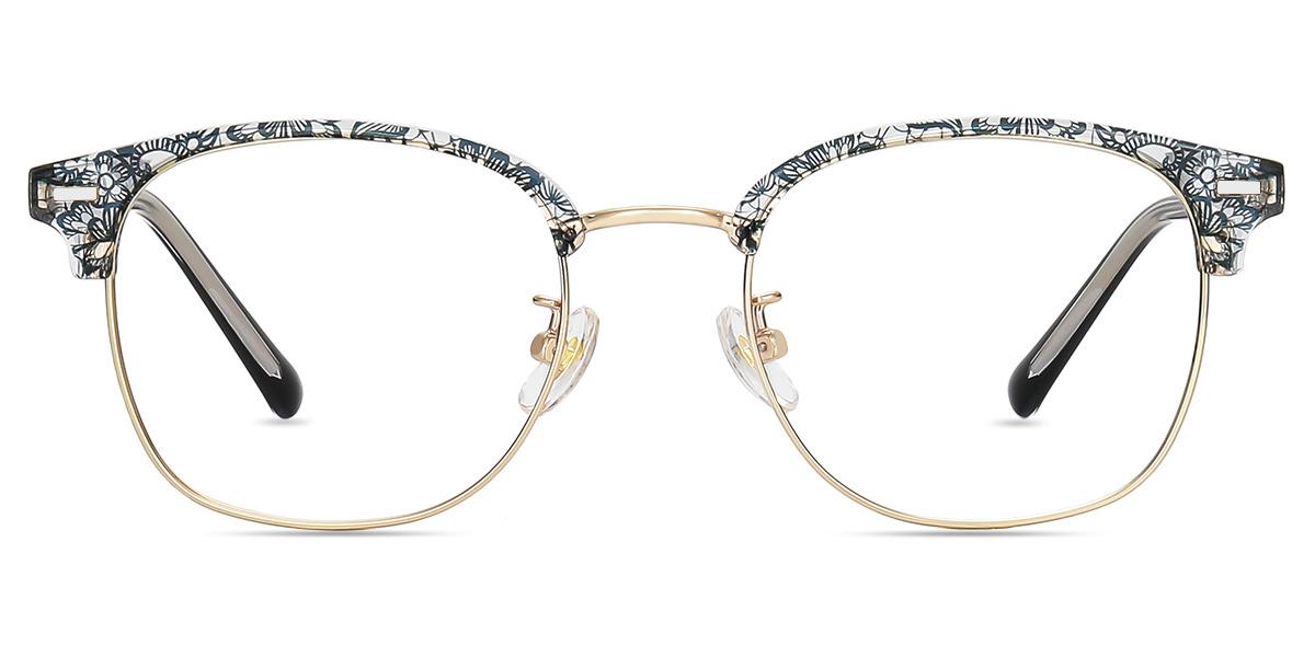 Women's full frame TR & Metal eyeglasses | Firmoo.com