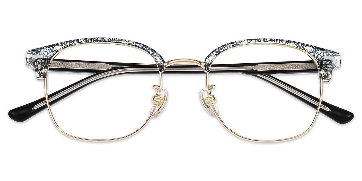 Women's full frame TR & Metal eyeglasses | Firmoo.com