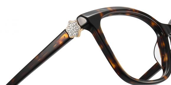 Women's full frame Acetate & Metal eyeglasses | Firmoo.com