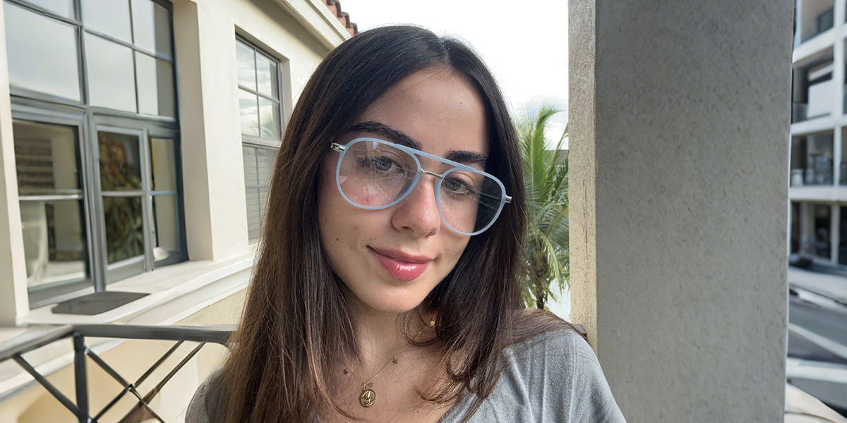 Women's full frame TR & Metal eyeglasses | Firmoo.com