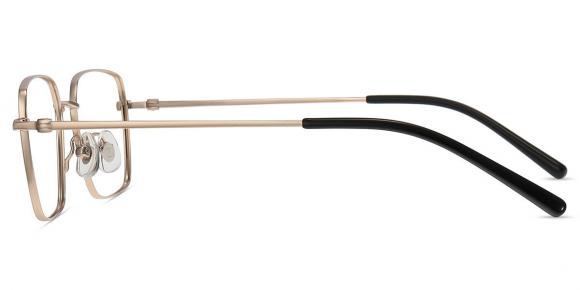 Unisex full frame Metal eyeglasses | Firmoo.com