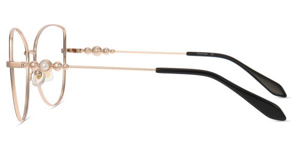 Women's full frame Metal eyeglasses | Firmoo.com