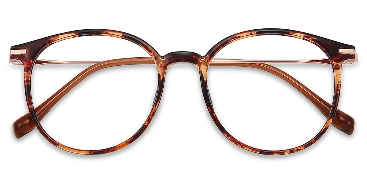 Unisex full frame TR & Metal eyeglasses | Firmoo.com