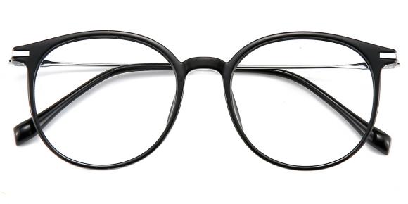Unisex full frame TR & Metal eyeglasses | Firmoo.com