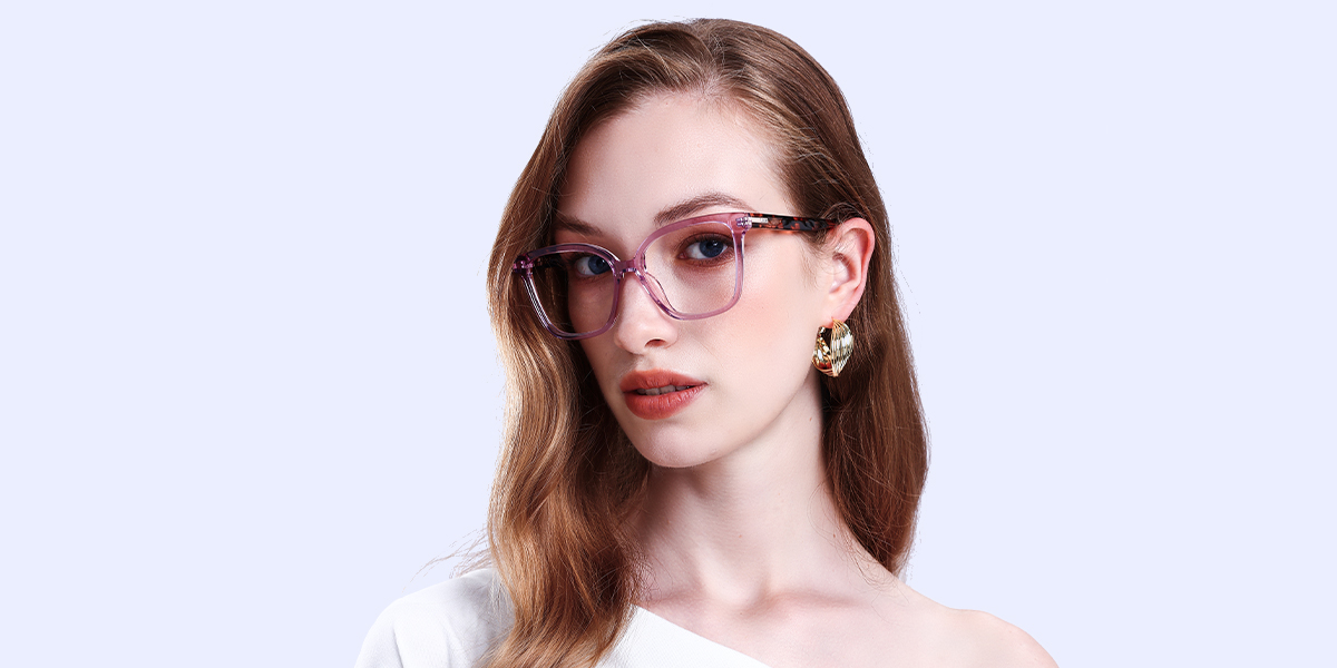 Women's full frame Acetate eyeglasses | Firmoo.com