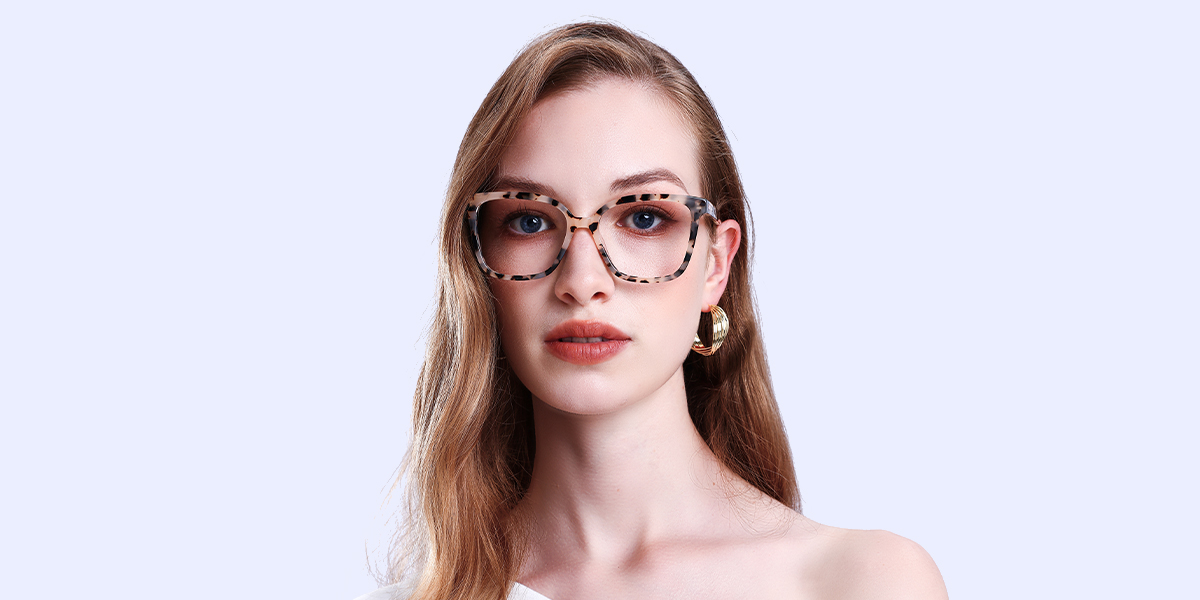 Women's full frame Acetate eyeglasses | Firmoo.com
